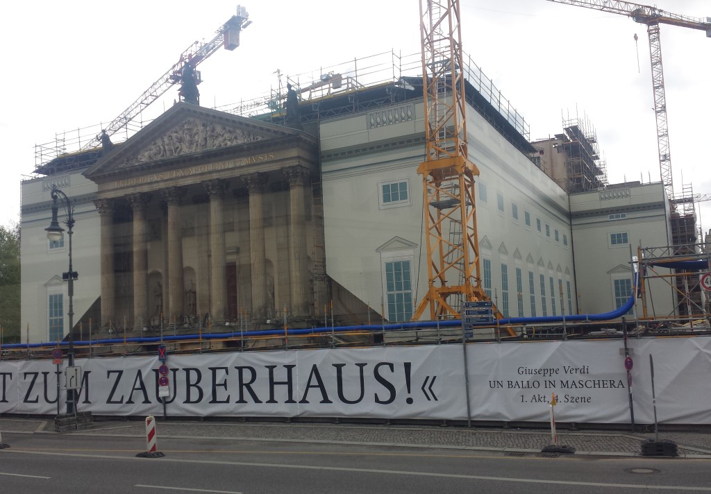 Staatsoper Unter den Linden april 2014. Foto: Kirsten Andersen