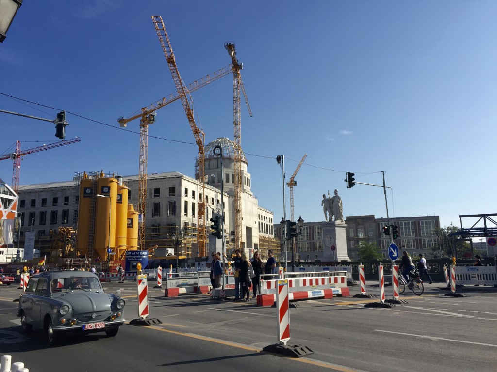 Berliner Schloss / Humboldtforum, oktober 2015. Foto: Kirsten Andersen