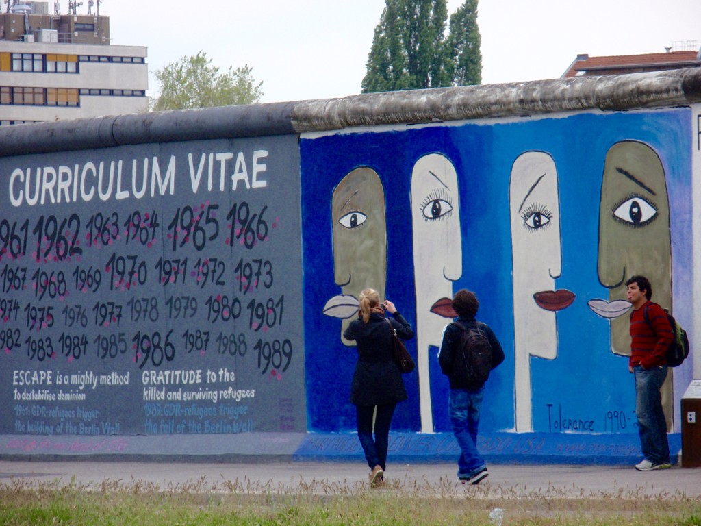 East Side Gallery, maj 2011. Foto: Kirsten Andersen