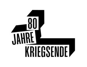 Logo 80 Jahre Kriegsende / Kulturprojekte Berlin